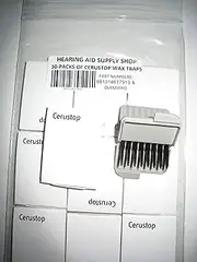 [HEARING AID SUPPLY] Shop (10 Packs) Phonak Cerustop Wax Traps.In The Cerustop Wrapper