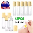 12X 5ml 10ml Roller Essential Oils Roll On Ball Glass Bottles Rollerball Perfume