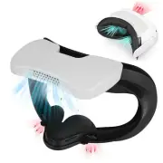 For Quest 2 VR Glasses Helmet Radiator Air Circulation Cooling Fan Face Cover AU