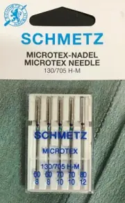 Schmetz Size #60 70 80 Assorted Sizes Microtex (Sharp) Sewing Machine Needles