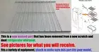 Whirlpool refrigerator freezer shelf wire W10318947 WPW10318947 GENUINE