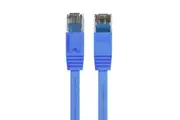 Cruxtec Flat CAT6 UTP Ethernet Cable 5m - Blue (FC6-050-BL)