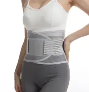 Adjustable Lumbar Support Breathable Lower Back Support Pain Relief Back Brace