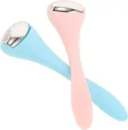 ARTSEWPLY 2pcs Eye Roller Portable Face Massager Tool for Enhanced Absorption of Eye Serums Smooth Surface Design for Better Skin Elasticity Multi Color Facial Tools Massage
