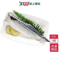 在飛比找蝦皮商城優惠-挪威鹽漬鯖魚片5片/組(140~180G/片)【愛買冷凍】