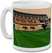 GroundDesigns Wolves FC Coffee Tea Mug Molineux Football Stadium Wolverhampton Wanderers