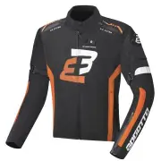 GPX Waterproof Black Orange Textile Motorcycle Jacket