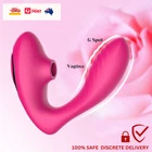 Thrusting Dildo Sucking Vibrator Clit Wearable Clitoris G-Spot Massager Sex Toys