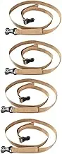 SHINEOFI 2sets Adhesive Buckle Belts for Luggage Bundling Durable Camping Lashing Straps Compact Design for Outdoor Use for Sleeping Bags and Picnic Mats Sturdy Travel Packing Tool 2pcs*2