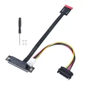 NGFF Connector to PCIe 270 Degree Extension Cable Fast for PC