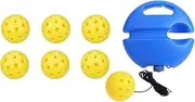 Colaxi Pickleball Trainer Pickleball Training Equipment Pickleball Solo Trainer Pickleball Rebounder for Beginners Indoor Outdoor