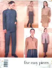 Vogue 2007 uncut separates pattern size 14-16-18 jacket dress top skirt pants