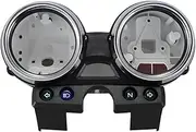 Motorcycle Speedometer Tach Gauge Cover Speed Gauge Shell Case Compatible with Kawasaki ER5 ER 5 ER-5 ER500 Car Instrument Cluster