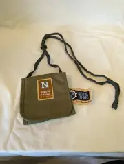 Natural Habitat Cross Shoulder Wallet Belt loop Recycled Camping Hiking Tri Fold
