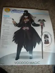 California Costumes Collection VooDoo Magic Halloween adult 3XL 20/22