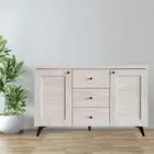 Buffet Sideboard 3 Drawers 2 Doors Cabinet Cupboard Hallway Table