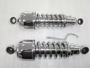 Honda VTX1300 Heavy Duty Chrome Short Bobber Shocks 10.5"