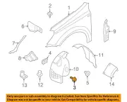 GM OEM 2008 Astra Fender Fender Components-Fender Bolt 11078823