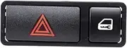 Hazard Warning Light Switch SCITOO 61318368920 Front For BMW For 320i 2001-2005,For BMW For 323Ci 2000,For BMW For 323i 1999-2000,For BMW For 325Ci 2001-2006,For BMW For 325i 2001-2006