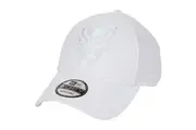 Black Panther White on White New Era 9Forty Adjustable Hat
