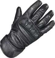 Büse Flash perforated Motorcycle Gloves, black-white, Size L for Men Black White