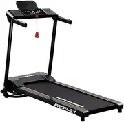 PROFLEX Treadmill Running Machine Electric Foldable Compact Small Home Gym, LCD Touch Panel with 12 Auto Programs and Bluetooth Speakers