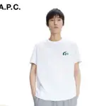 【聯名款】A.P.C. 男女同款時尚休閒流行短袖圓領T恤