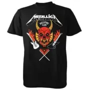 Metallica Hellfire Club Shirt Stranger Things Eddie Munson Rock Graphic T-Shirt