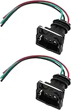 SING F LTD 2pcs 3 Pin Pre-Wired JPT Junior Power Timer Connector Replacement Part 282191-1 Compatible with AMP TYCO Cable Length 12cm