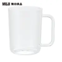 在飛比找momo購物網優惠-【MUJI 無印良品】壓克力漱口杯/附把手/約直徑65x85