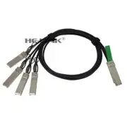 331-8151-4 Dell Networking Compatible 4m QSFP+ to 4SFP+ Passive Cable