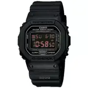 Casio G-SHOCK DW5600MS-1 Black Military Men's Watch