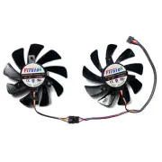 Graphics Card Cooling Fan for POWERCOLOR RX590 8GB Red Dragon