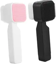 ADOCARN Silicone Face Brush Soft Bristles Double Sided Facial Cleanser for Deep Pore Cleaning and Exfoliating