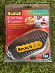 ⭐️Vintage 1998 Scotch Glue Tape Dispenser 1095⭐️11 yd Plaid NOS⭐️New⭐️