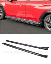 For 22-Up Subaru WRX | CS Style MATTE BLACK Side Skirts Rocker Panel Extension