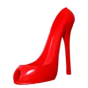 Creative High Heel Shoe Wine Bottle Holder Stylish Wine Rack Gift Accessories