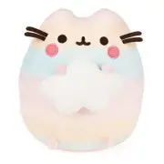 Pusheen the Cat - Rainbow Ombre - Gund Licensed Soft Plush Toy 24cm
