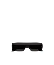 Alaïa Azzedine Shield Frame Sunglasses One size Black