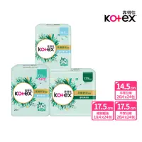 在飛比找momo購物網優惠-【Kotex 靠得住】茶樹舒涼護墊 日用14.5cm/日用加