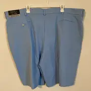 WALTER HAGEN MEN'S BIG&TALL PERFECT 11 DAYBREAK BLUE GOLF SHORTS SIZE 50 NWT