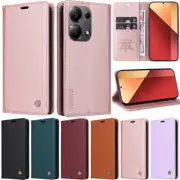 Book Wallet Leather Flip Cover Case For Xiaomi Redmi Note 13 Note 12 Note 11s 4G
