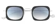 Eyepetizer Mirabeau C.B-1-27F Men's Sunglasses Black Size 46