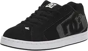 [DC Shoes] DC Men's Net Low Top Lace Up Casual Skate Shoe Sneaker, Black/Armor/Black, 12