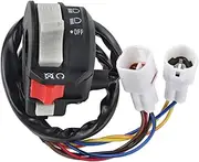 YFZ 450 Accessories Light Run Stop Start Switch Fit for Yamaha Raptor YFM 700R 700 R YFZ450R YFZ450X YFZ 450R 450X Left Handlebar Control Engine Start Run Off Headlight Switch