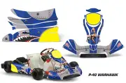 Go Kart Graphic Decals Stickers For KG Freeline Birel Cadet WARHAWK U