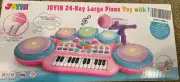 joyin 24 key large piano toy with drum