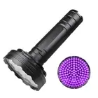 LED UV Flashlight 128LED Ultraviolet Blacklight 395nm Portable for Dog Cat Urine