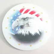 Clock Face Replacement Bald Headed Eagle Patriotic