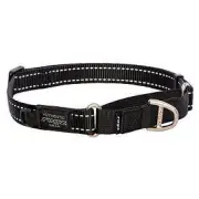 Rogz Control Collar Web Black Xlge